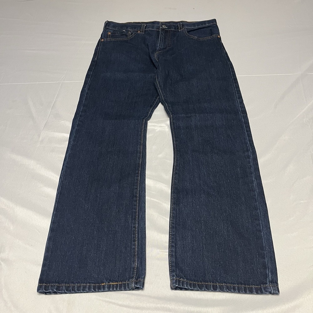 Levis 517 Bootcut Jeans Mens Size 33x30 Dark Wash Cotton Denim Western Cowboy